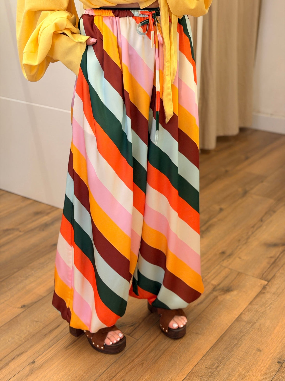 Pantalon Rayna multicolore - Léone