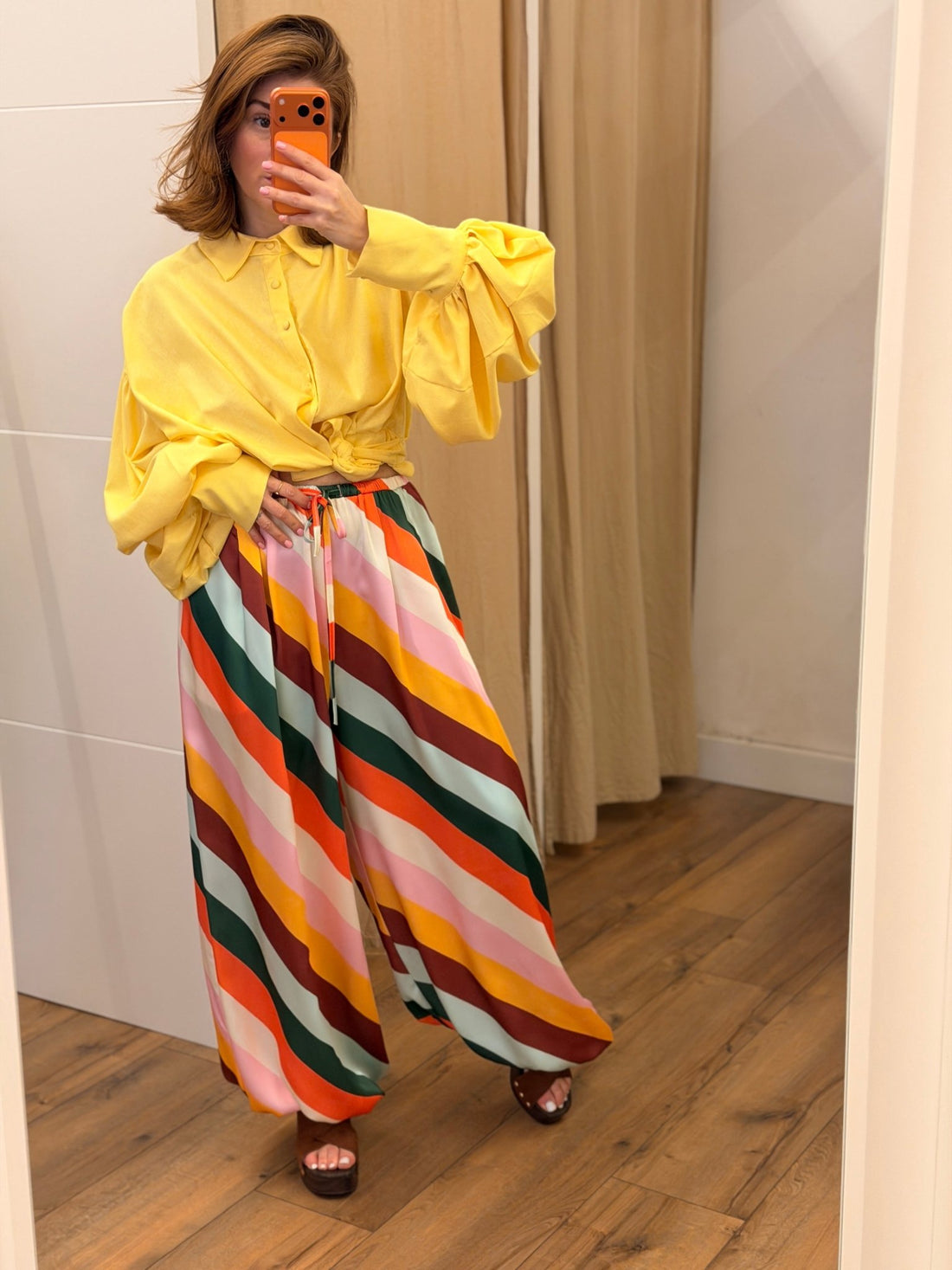 Pantalon Rayna multicolore - Léone