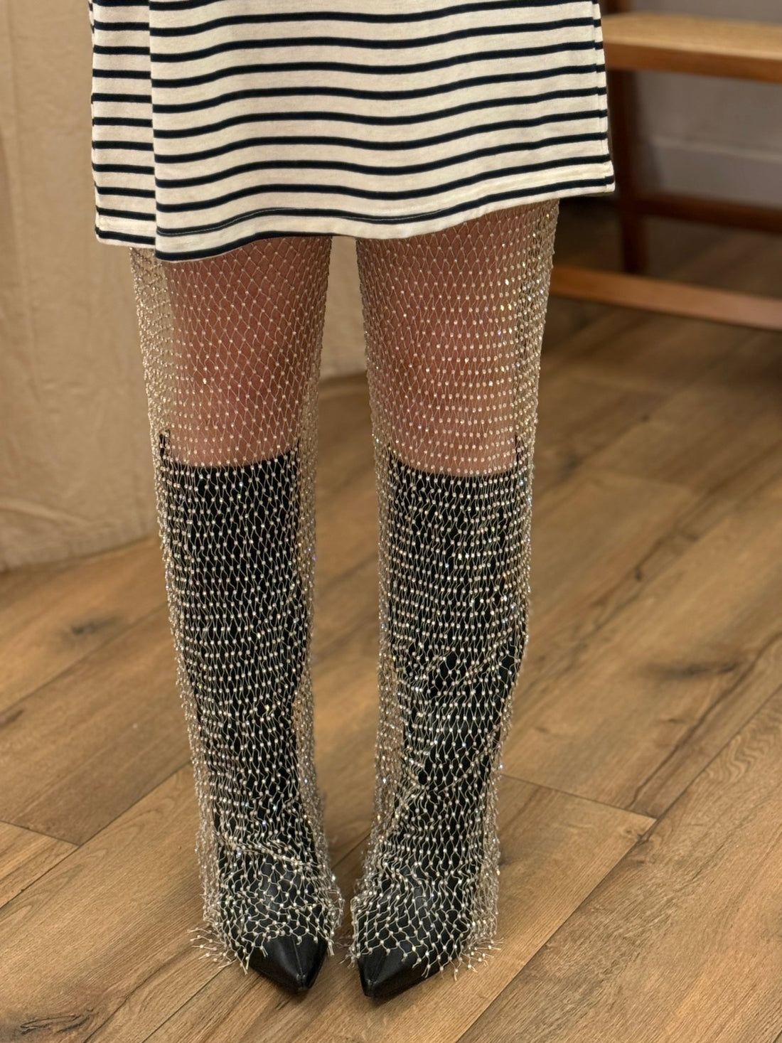 Pantalon résille Saylor - Léone