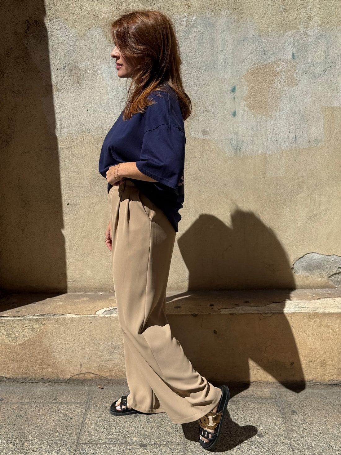 Pantalon Théo beige - Léone