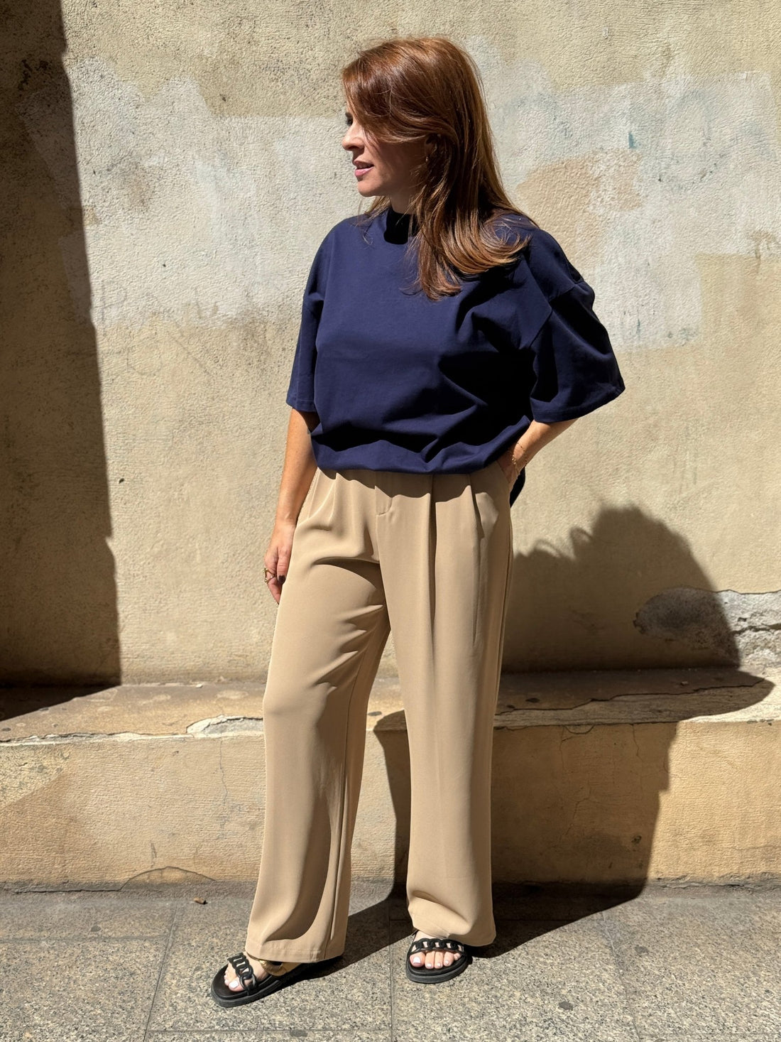 Pantalon Théo beige - Léone