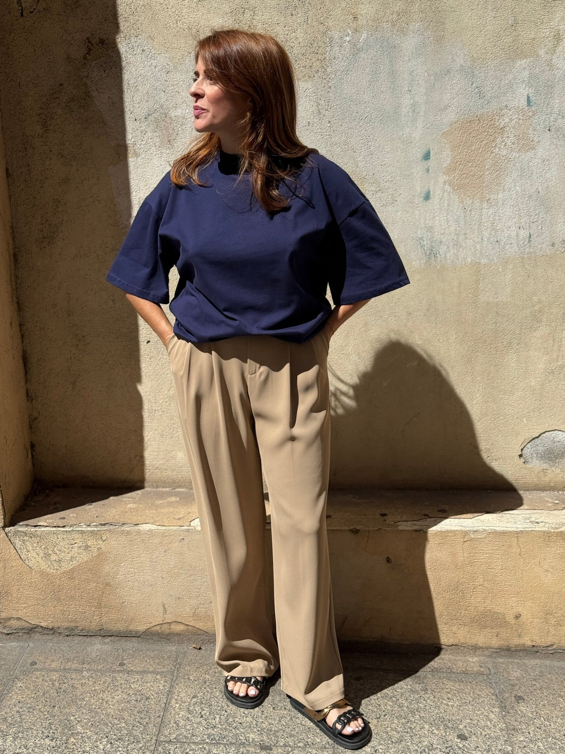 Pantalon Théo beige - Léone