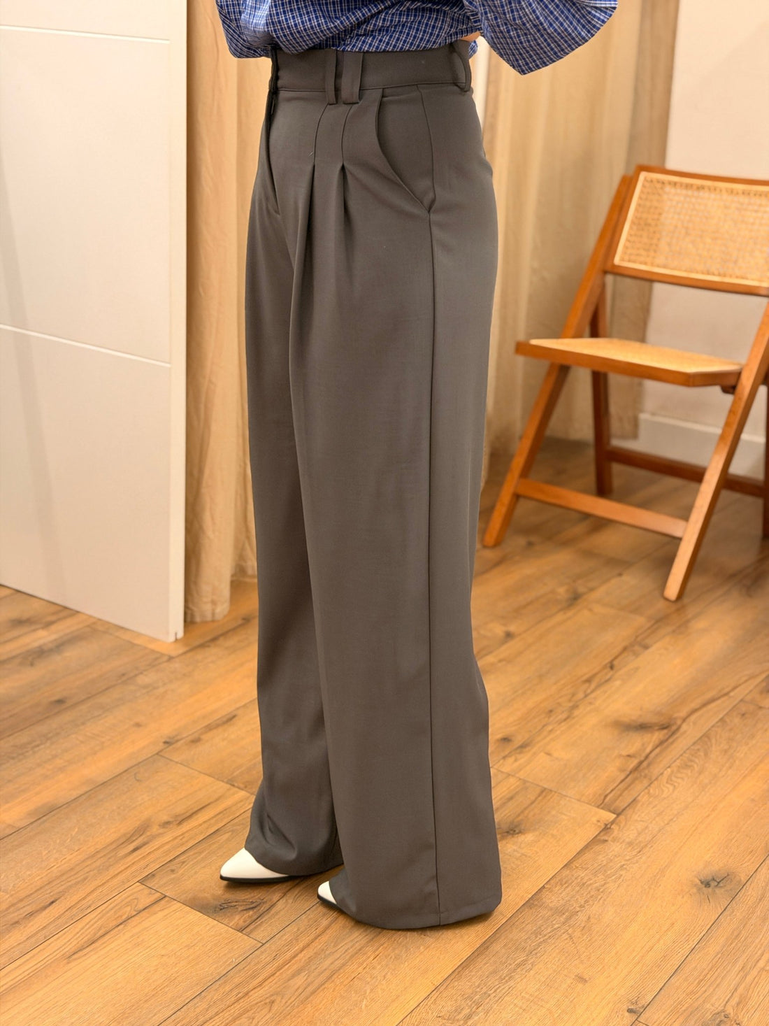 Pantalon trevor gris - Léone