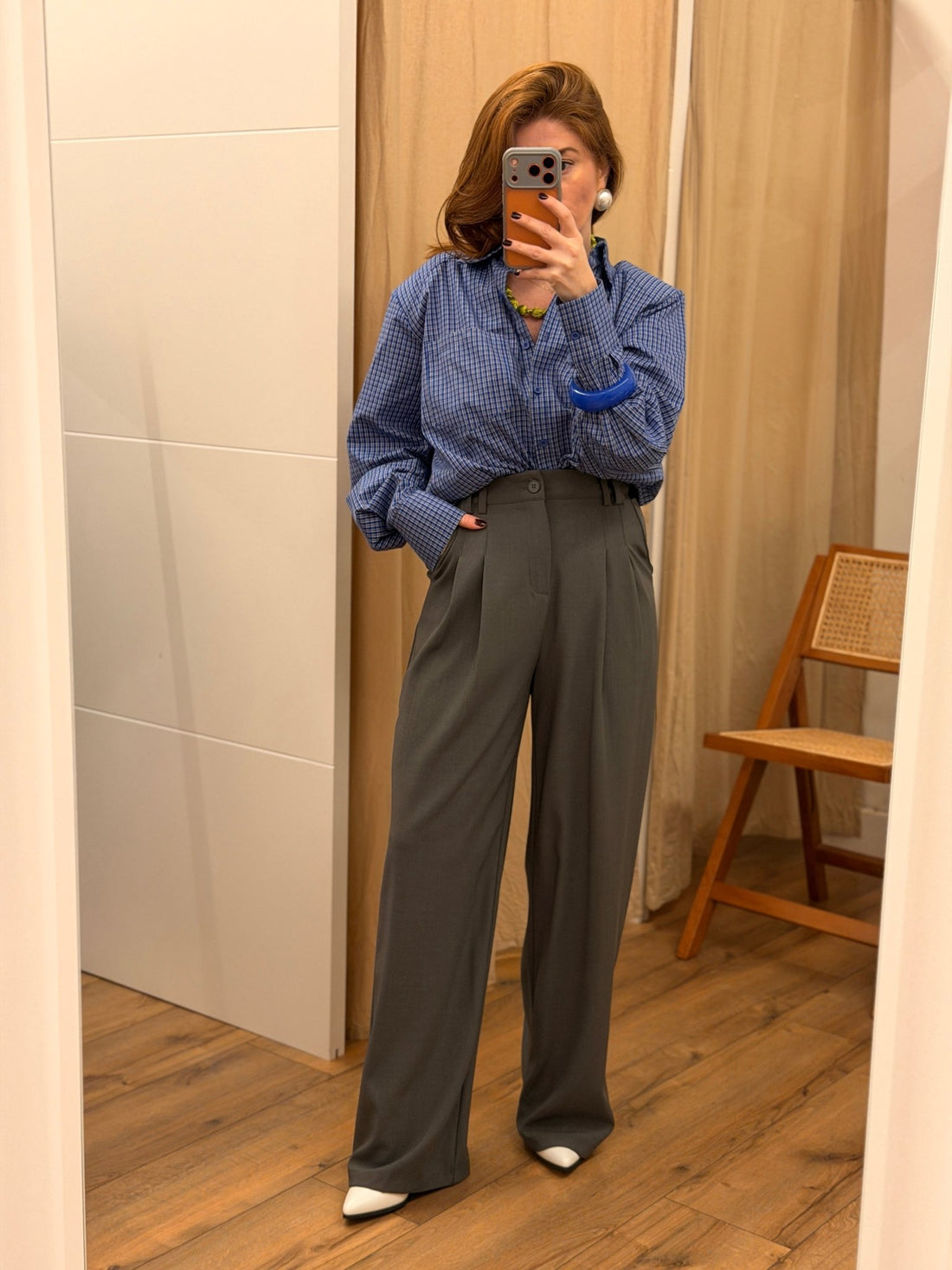 Pantalon trevor gris - Léone