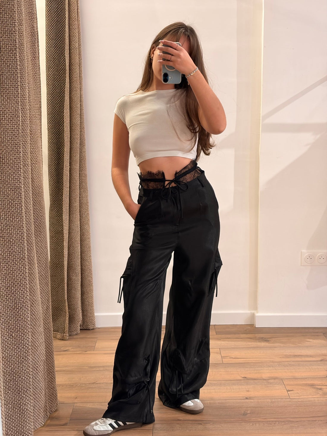 Pantalon Vanessa noir - Léone