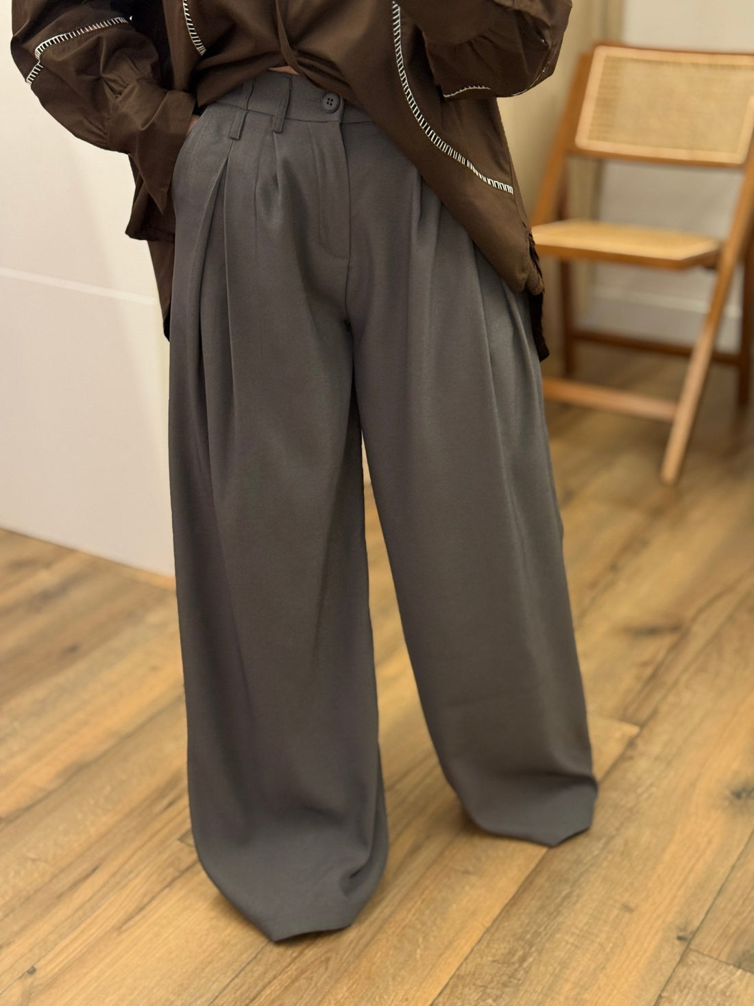Pantalon Willo gris - Léone