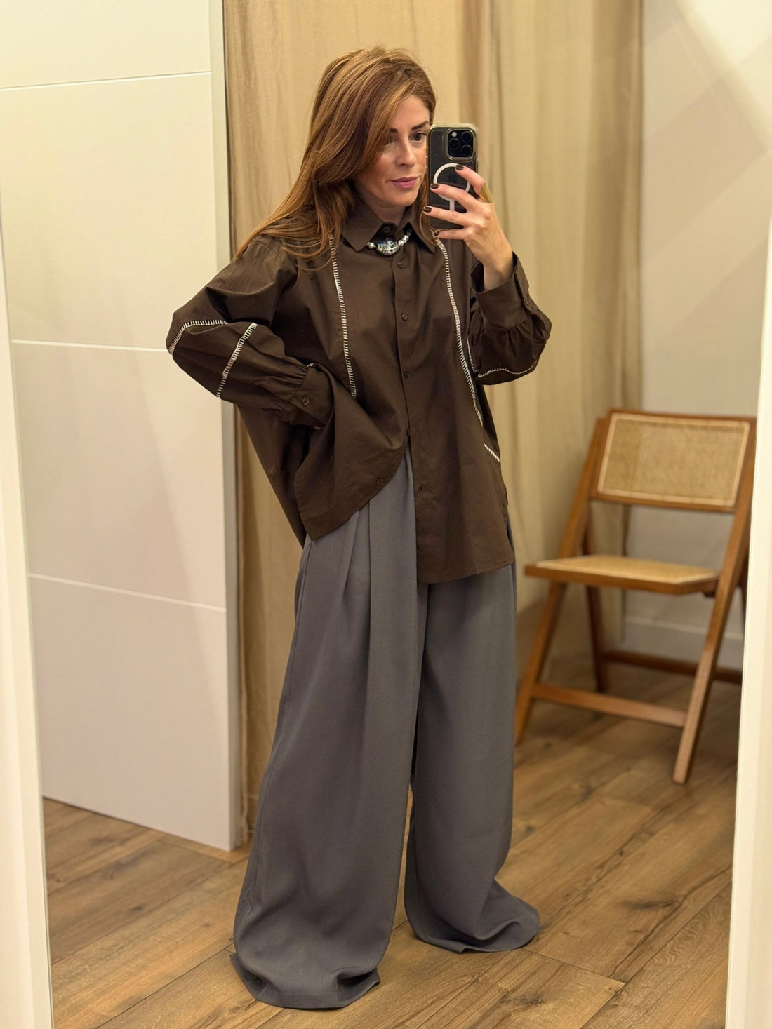 Pantalon Willo gris - Léone
