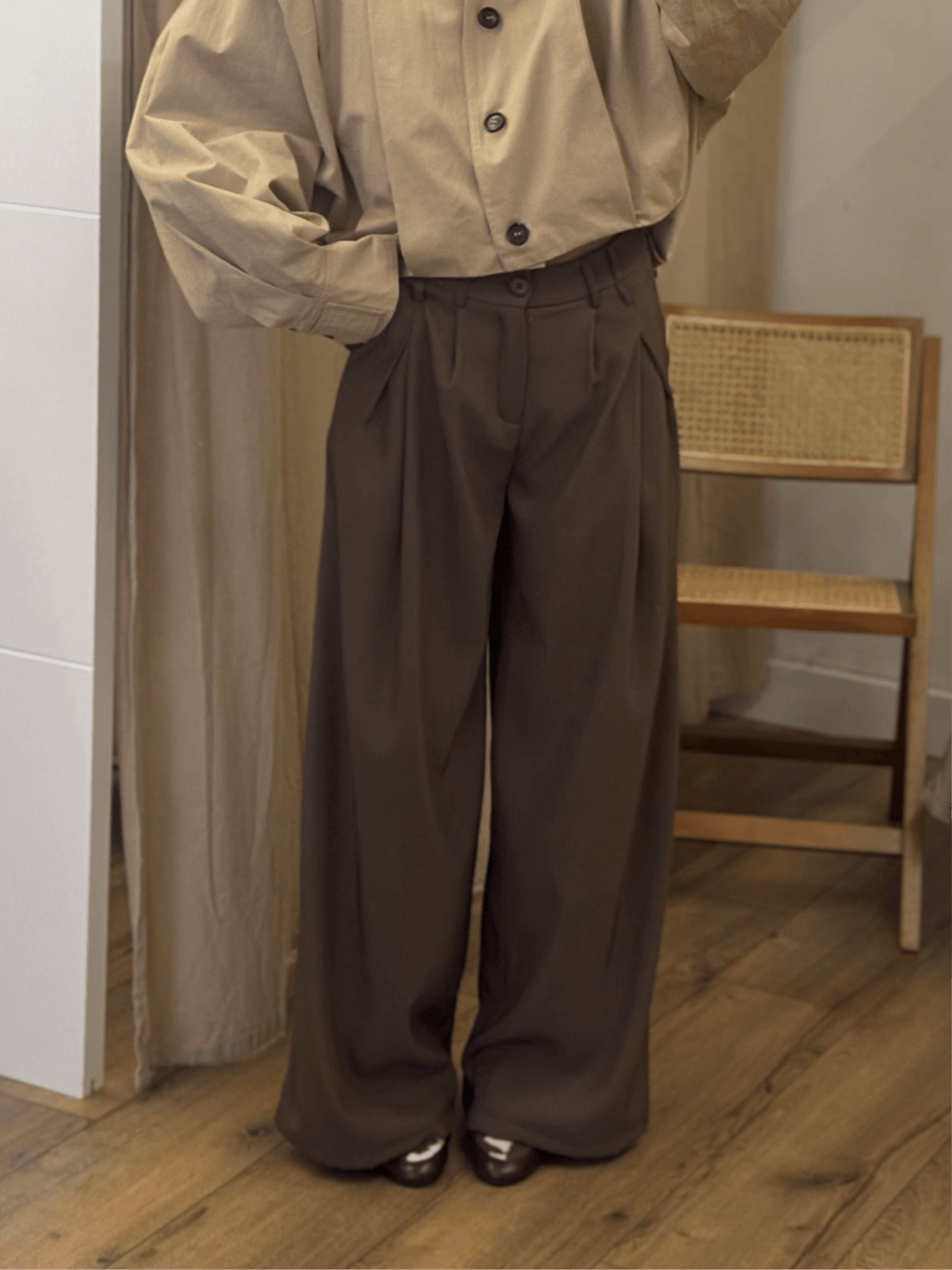 Pantalon Willo marron - Léone