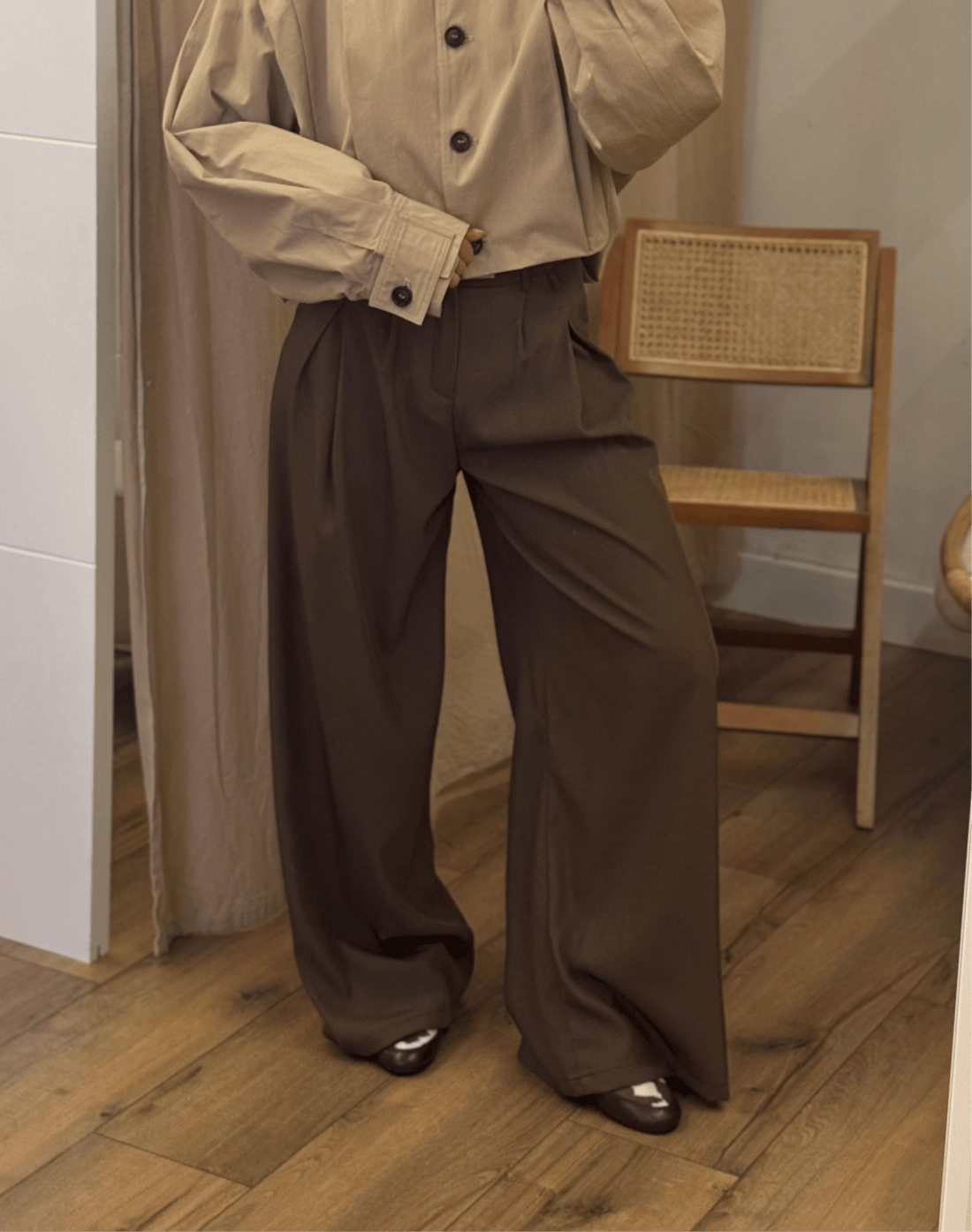 Pantalon Willo marron - Léone