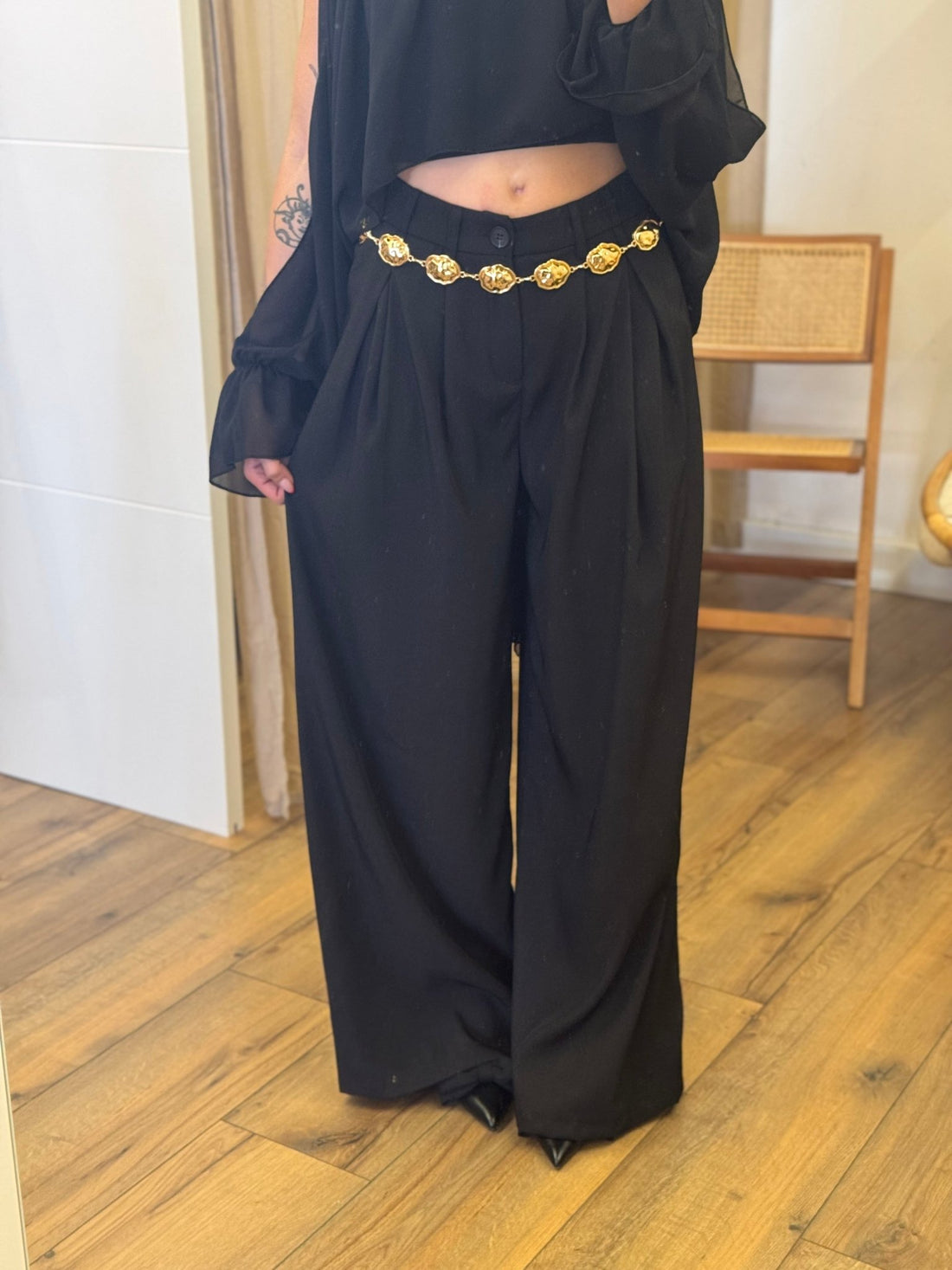 Pantalon Willo noir - Léone