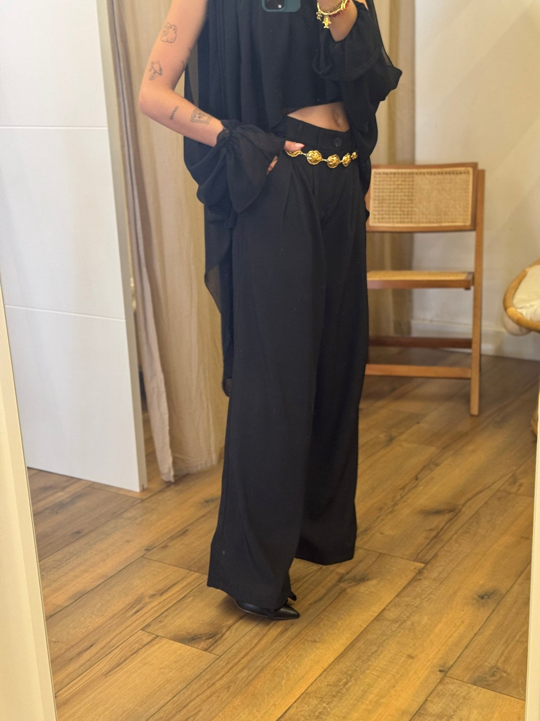 Pantalon Willo noir - Léone