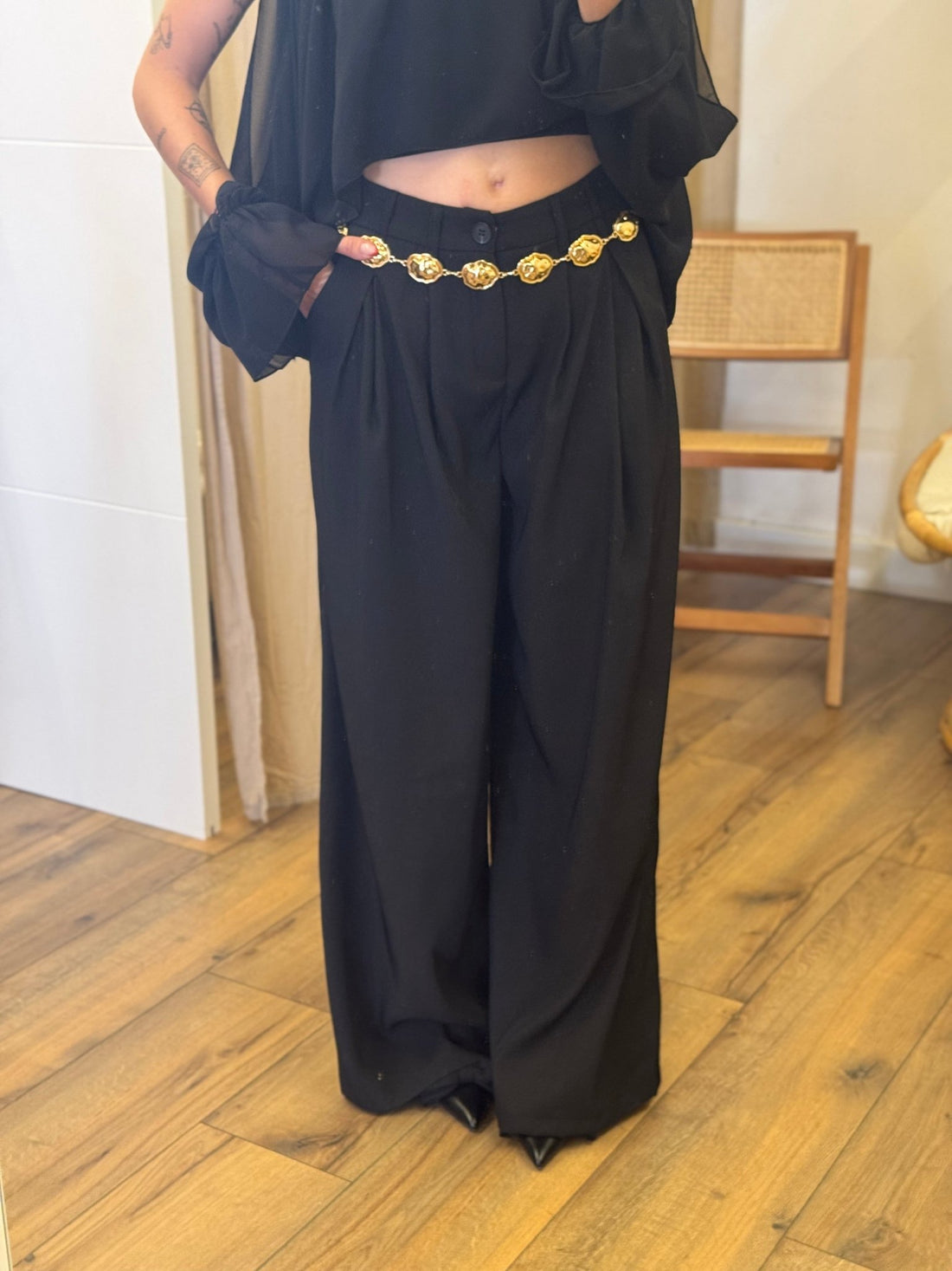 Pantalon Willo noir - Léone