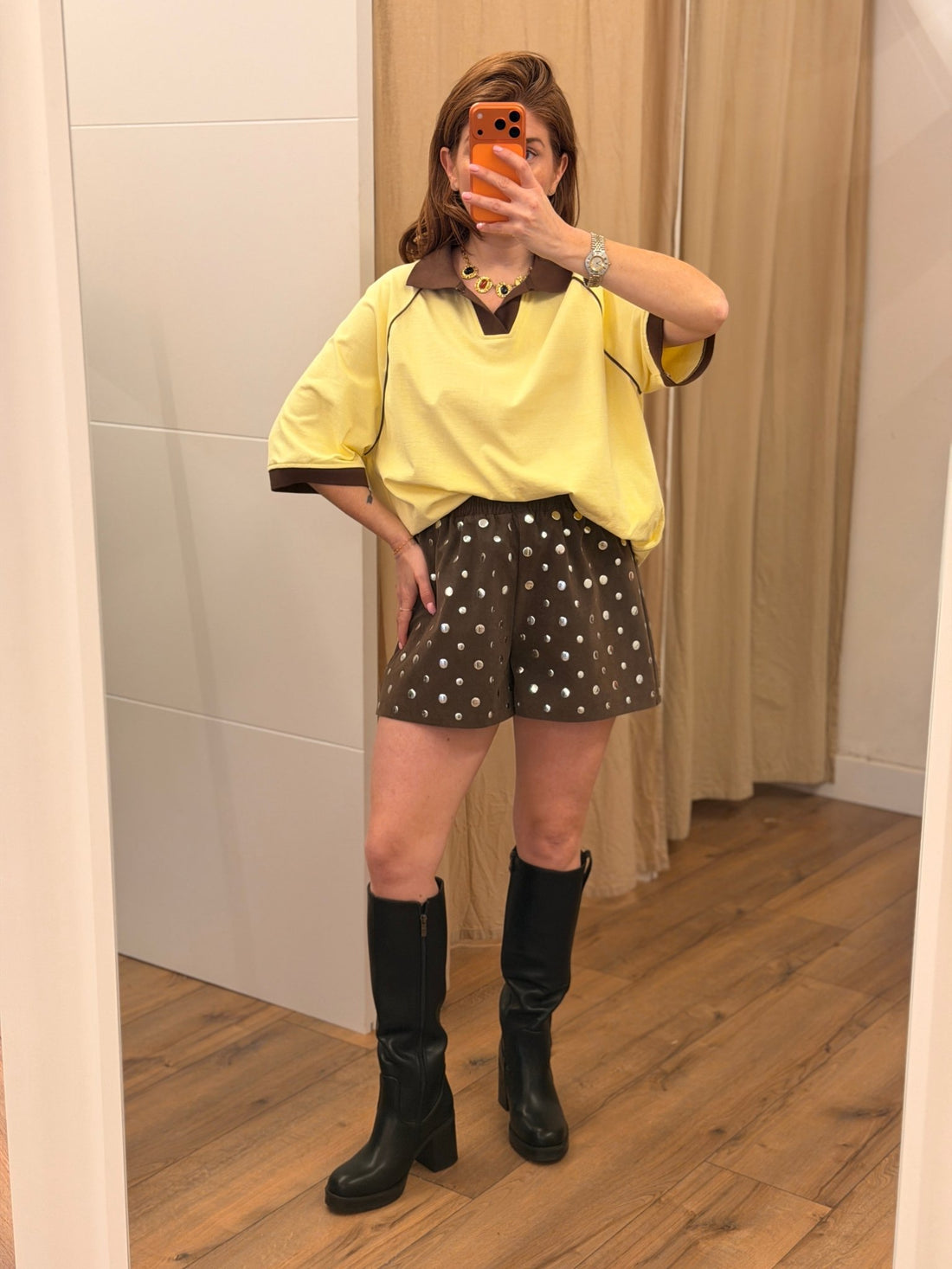 Polo Andrew jaune - Léone