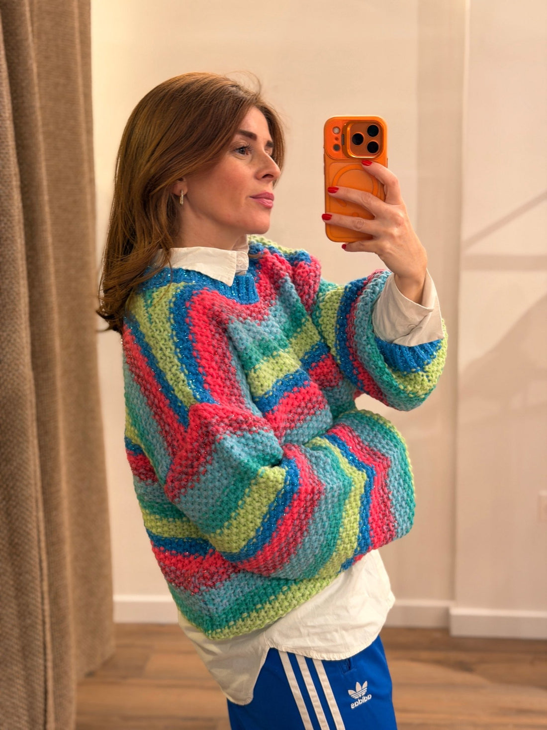 Pull amalia bleu - Léone