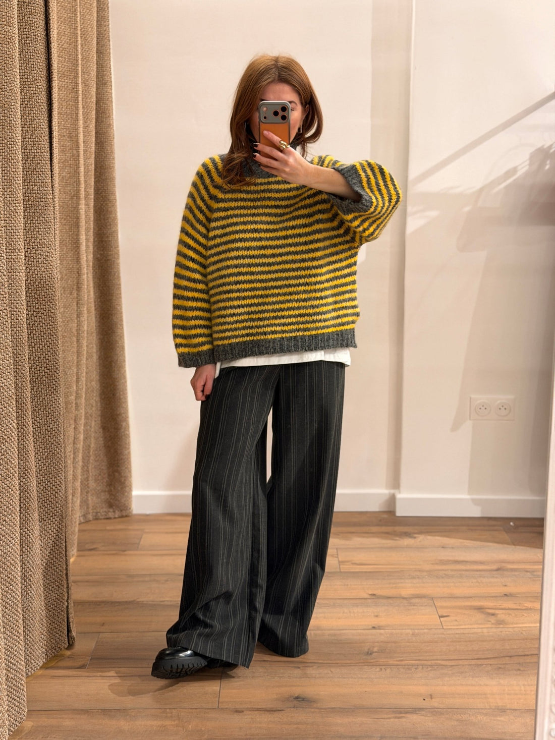 Pull Igor jaune - Léone