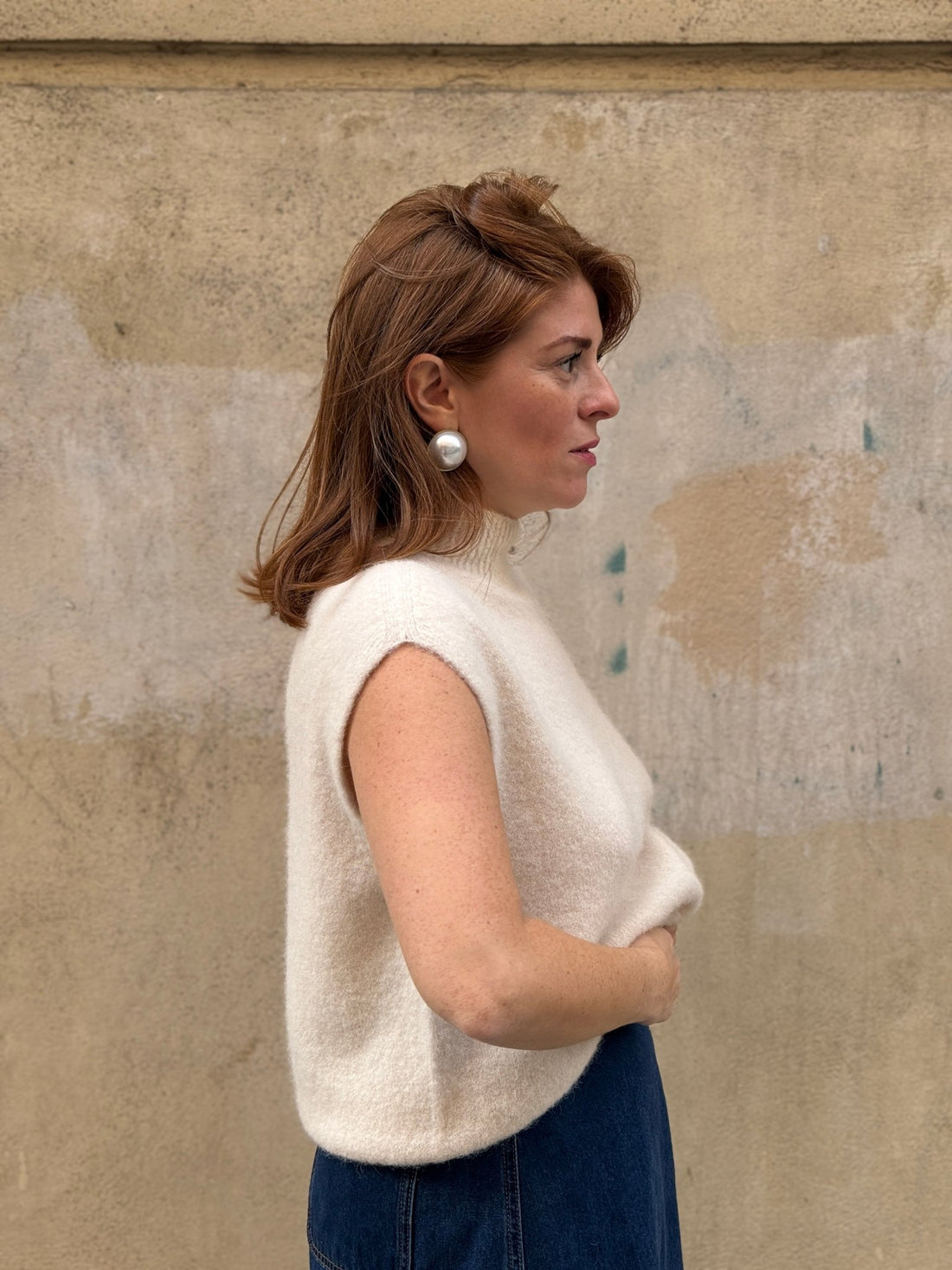 Pull Inga beige - Léone