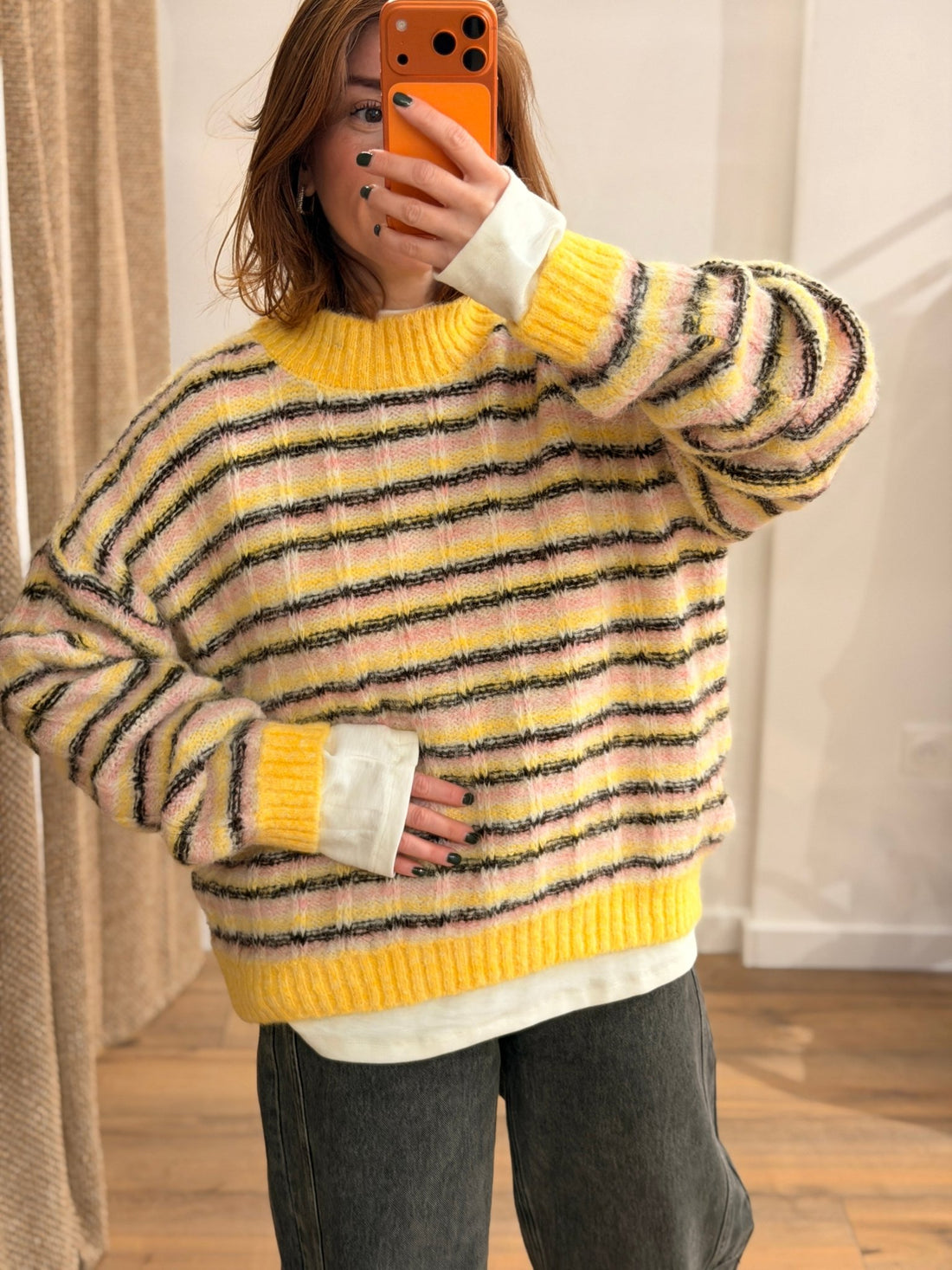 Pull Julia jaune - Léone