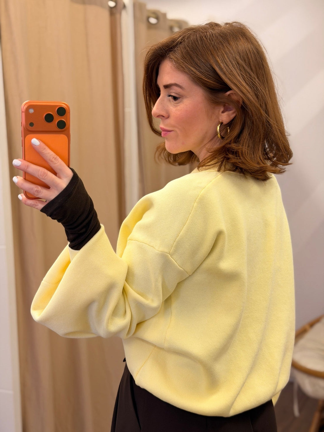 Pull Leria jaune - Léone