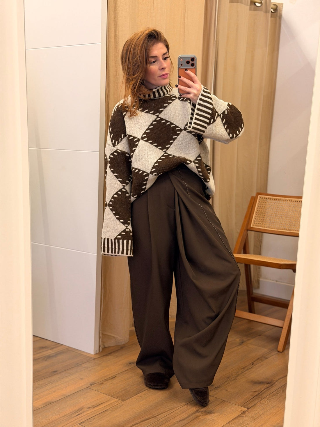 Pull Marga beige - Léone