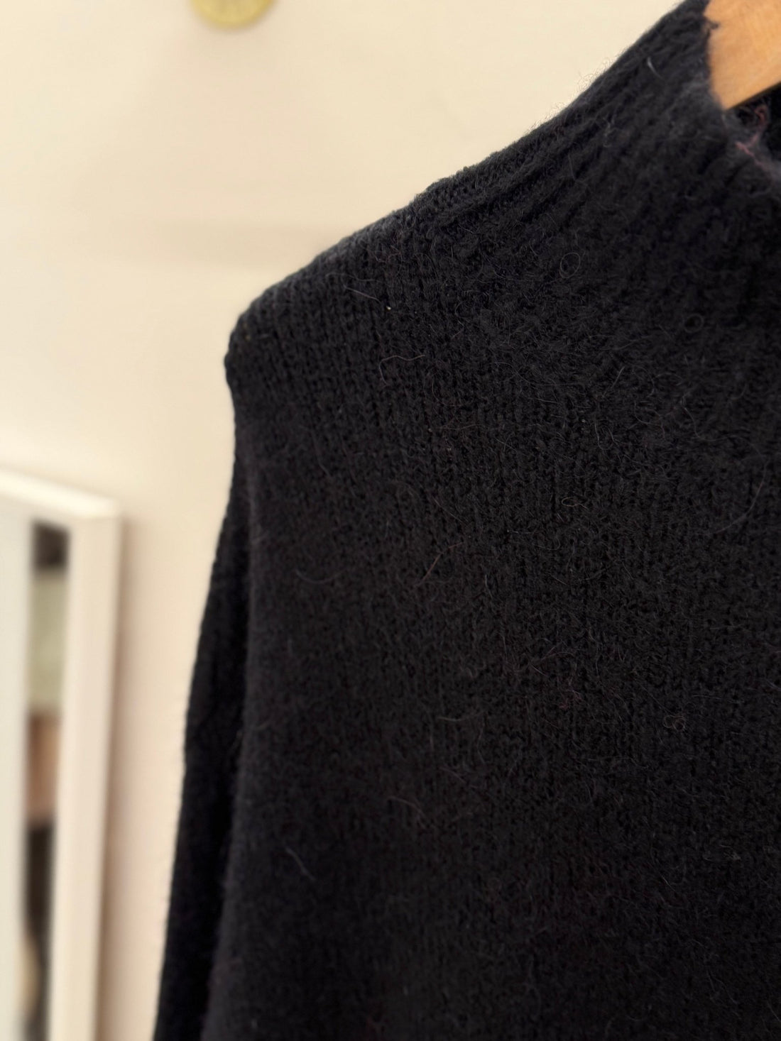 Pull ondine noir - Léone