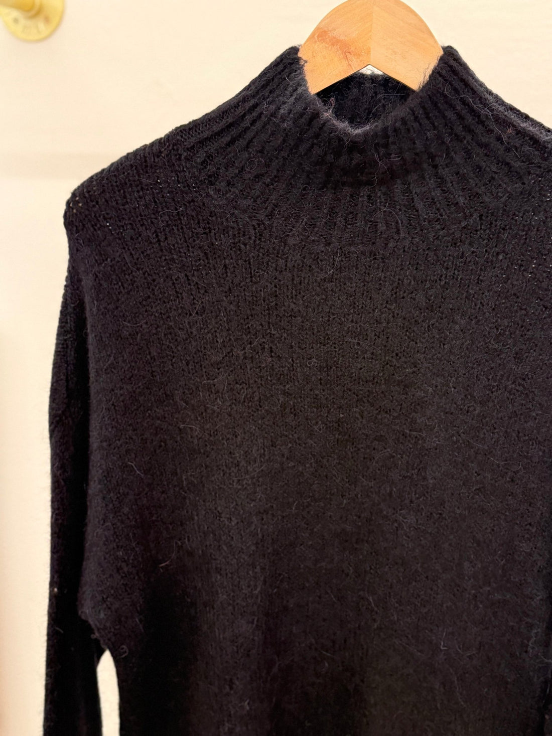 Pull ondine noir - Léone