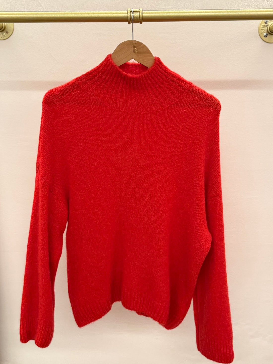 Pull ondine rouge - Léone