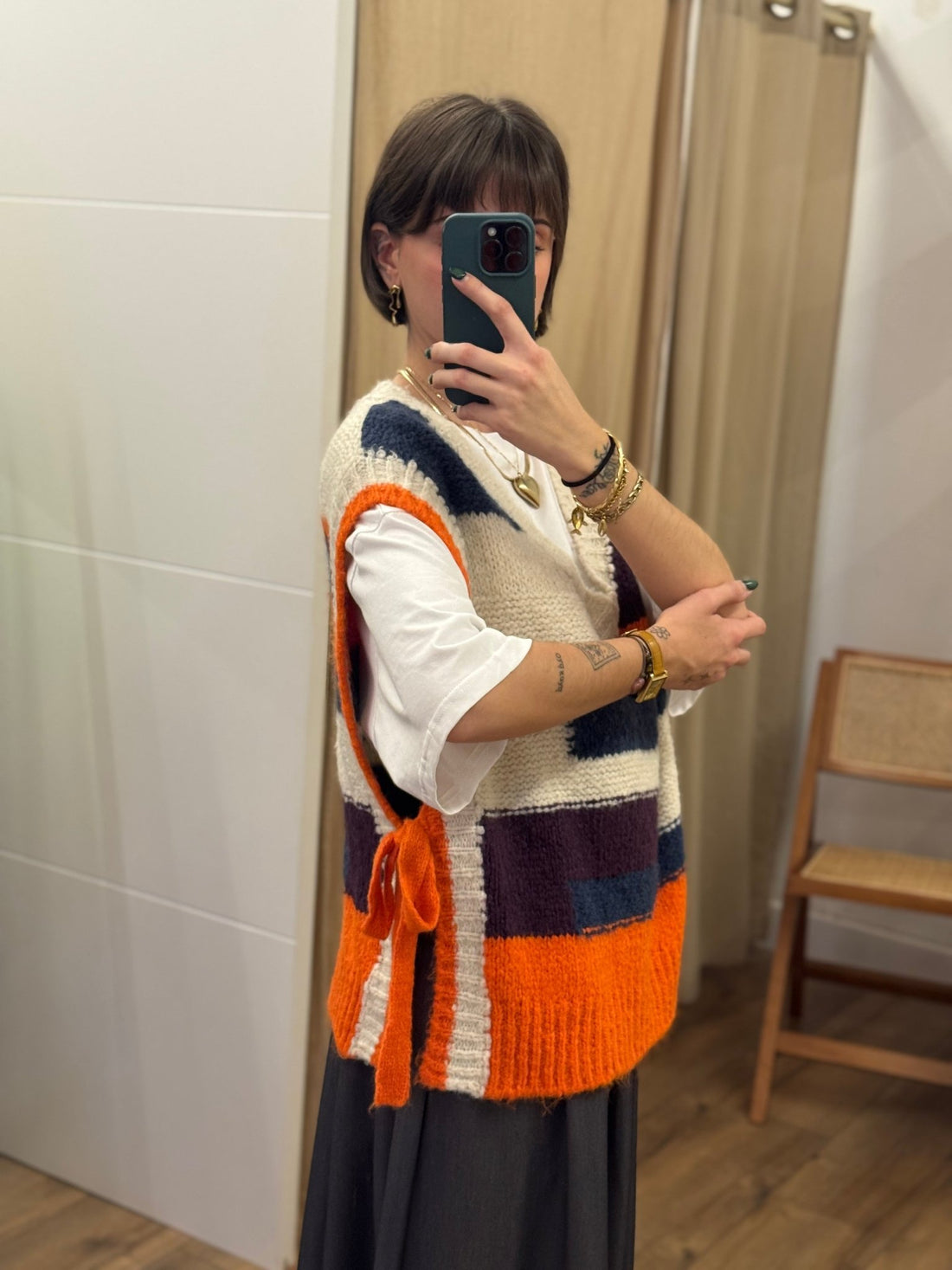 Pull Phil orange - Léone