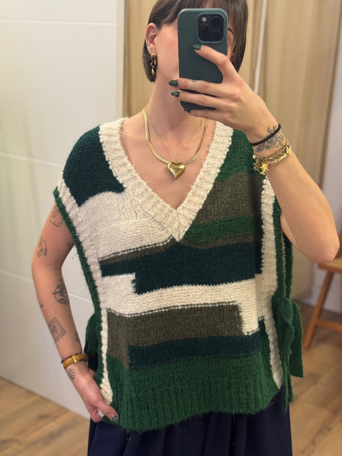 Pull Phil vert - Léone