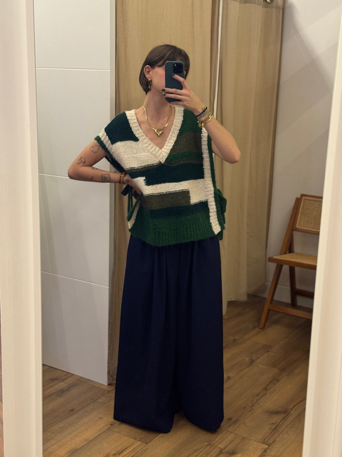 Pull Phil vert - Léone