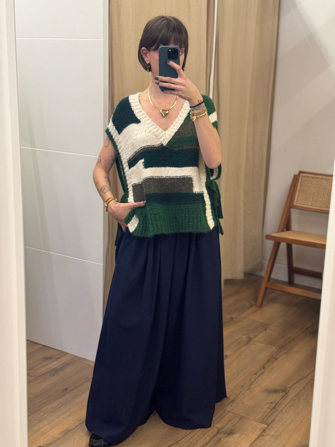 Pull Phil vert - Léone