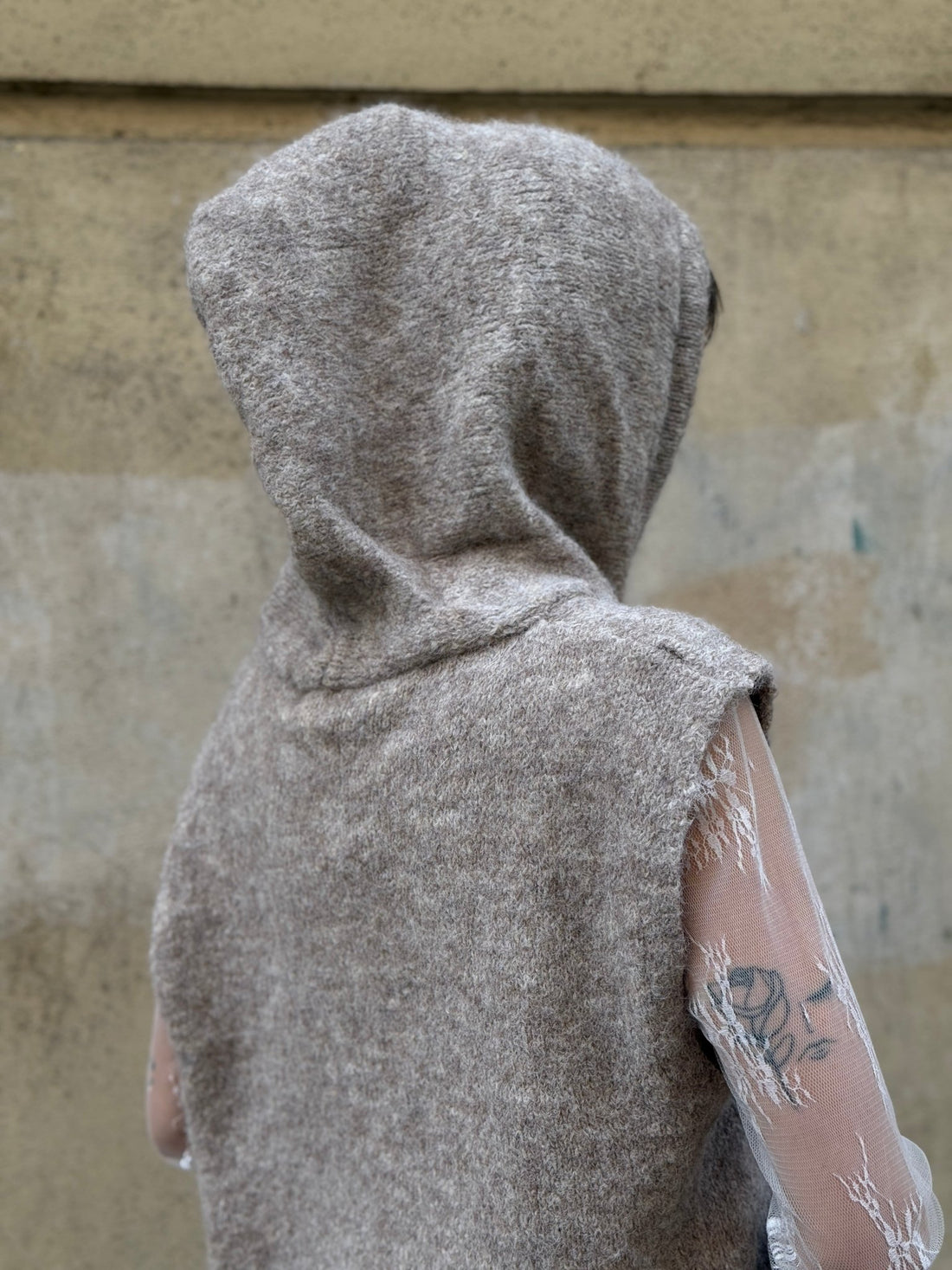Pull Roger taupe - Léone
