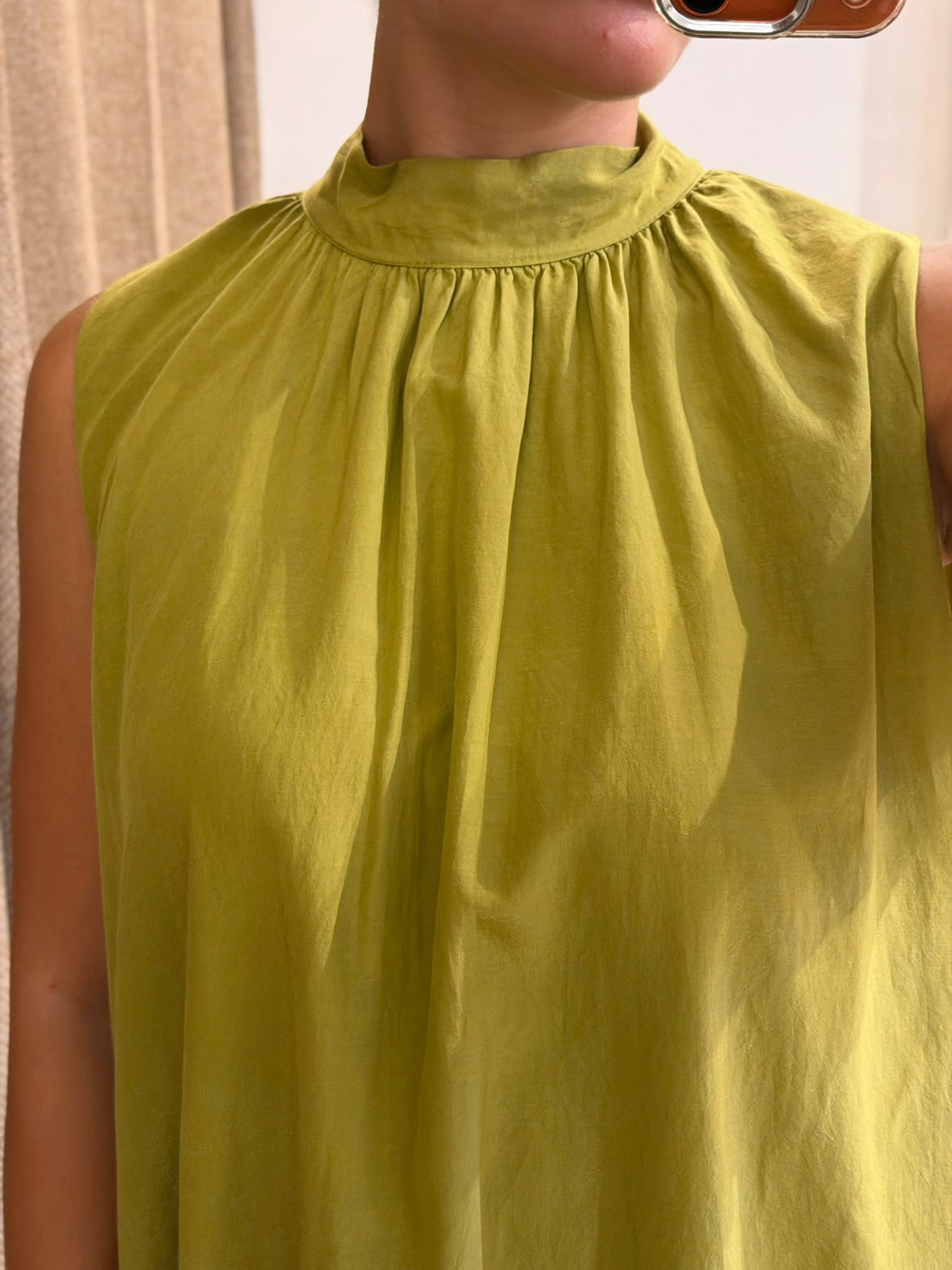 Robe bouffante Good olive - Léone