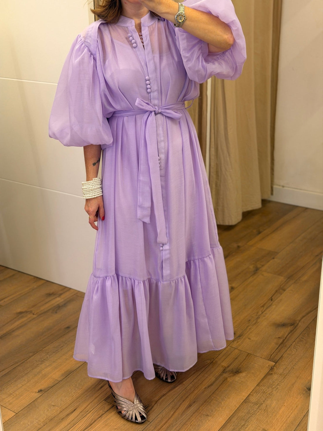 Robe Casey lilas - Léone