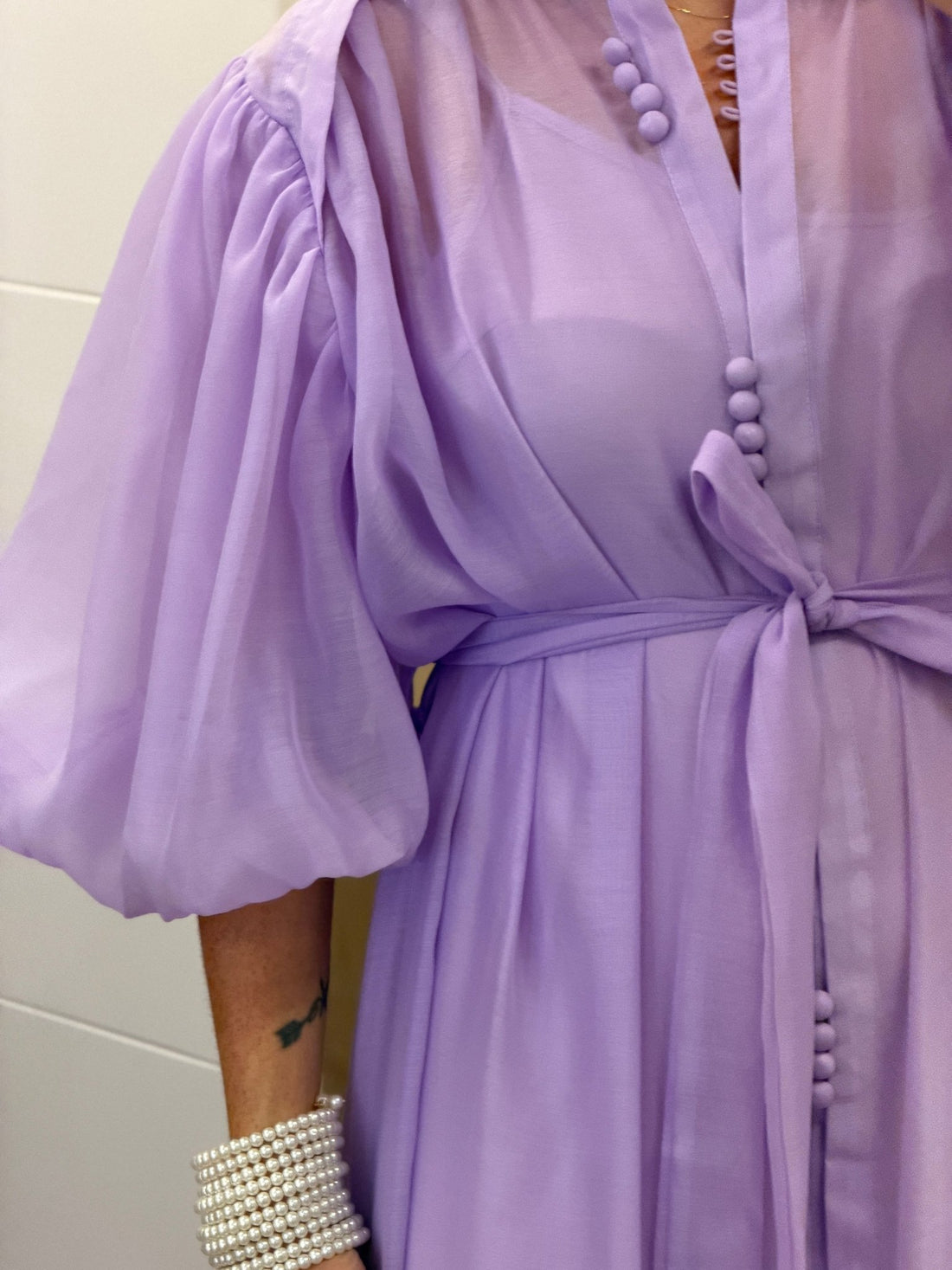 Robe Casey lilas - Léone