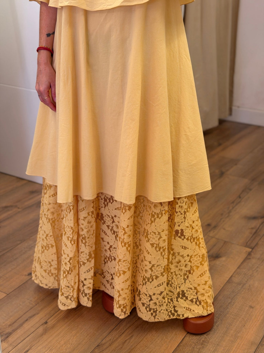 Robe Elsa jaune - Léone