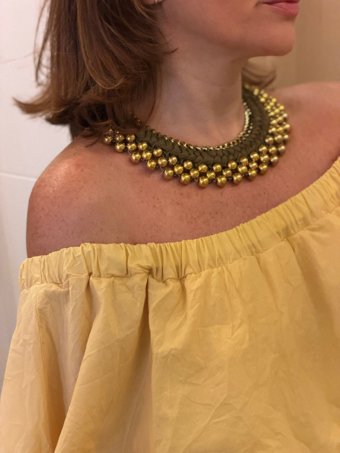 Robe Elsa jaune - Léone