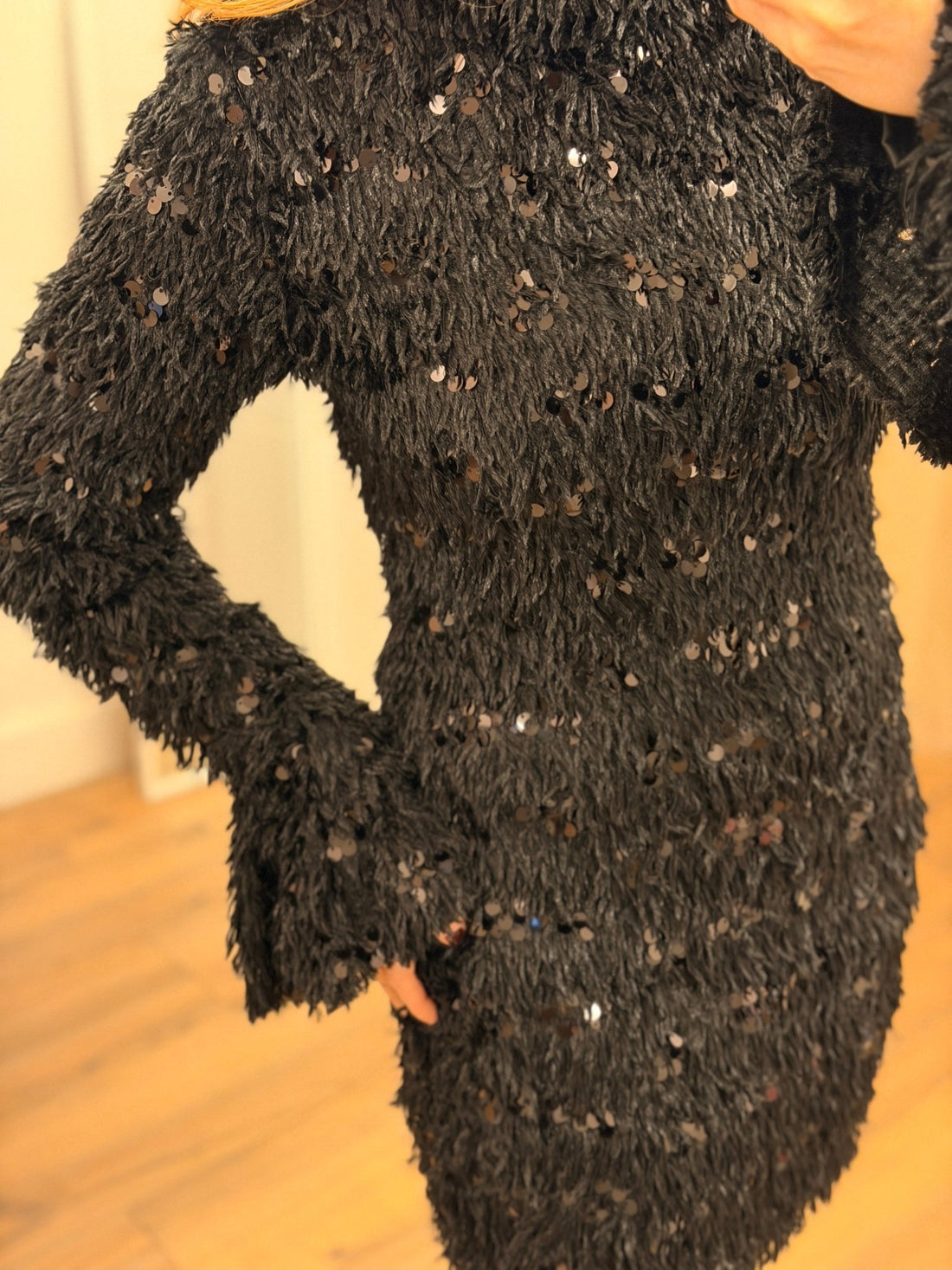 Robe joyce noire - Léone