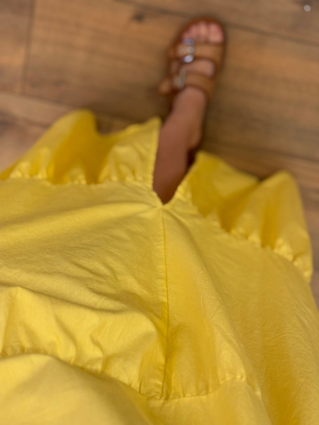 Robe Martine jaune - Léone