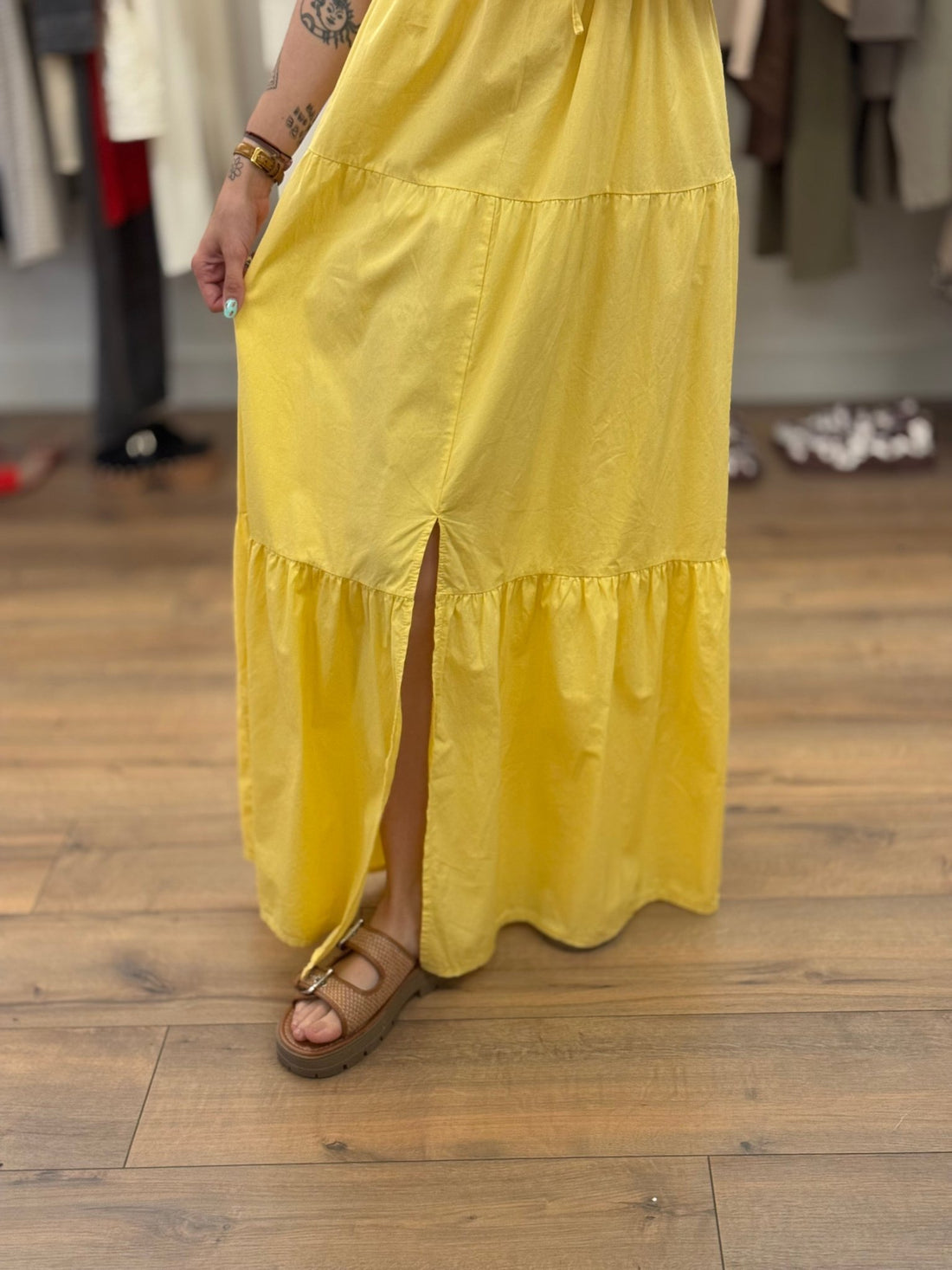 Robe Martine jaune - Léone