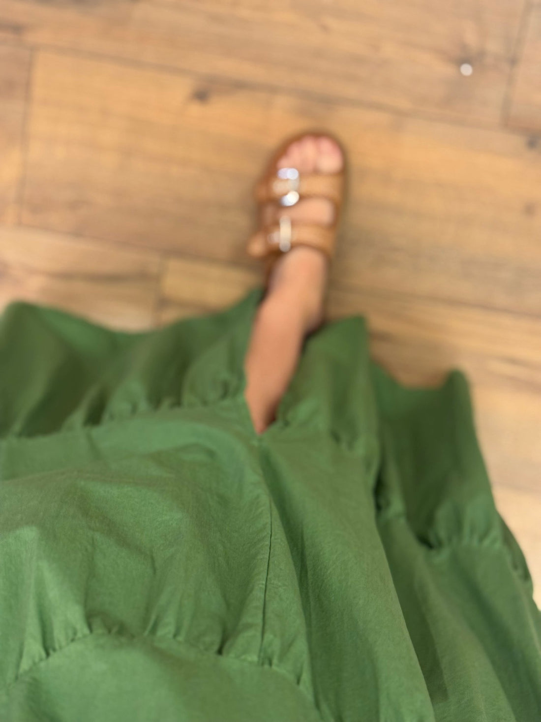 Robe Martine verte - Léone