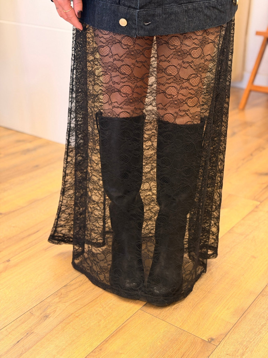 Robe Meredith noire - Léone