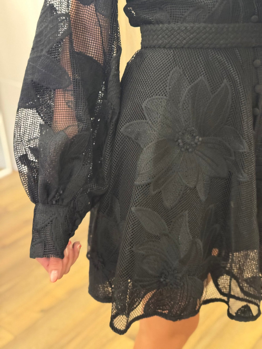 Robe Sonia noire - Léone