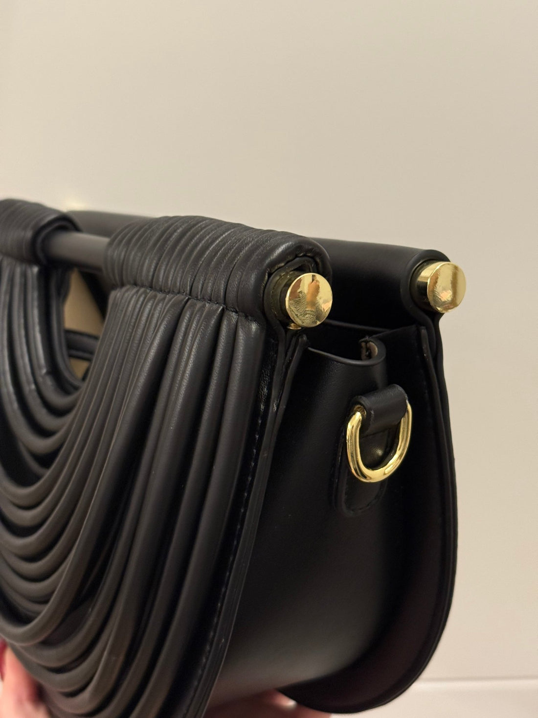 Sac a main anses noir - Léone