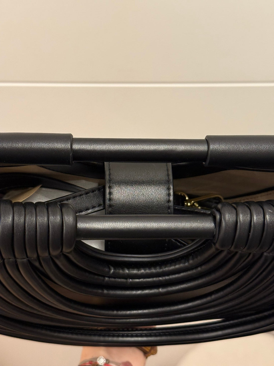 Sac a main anses noir - Léone