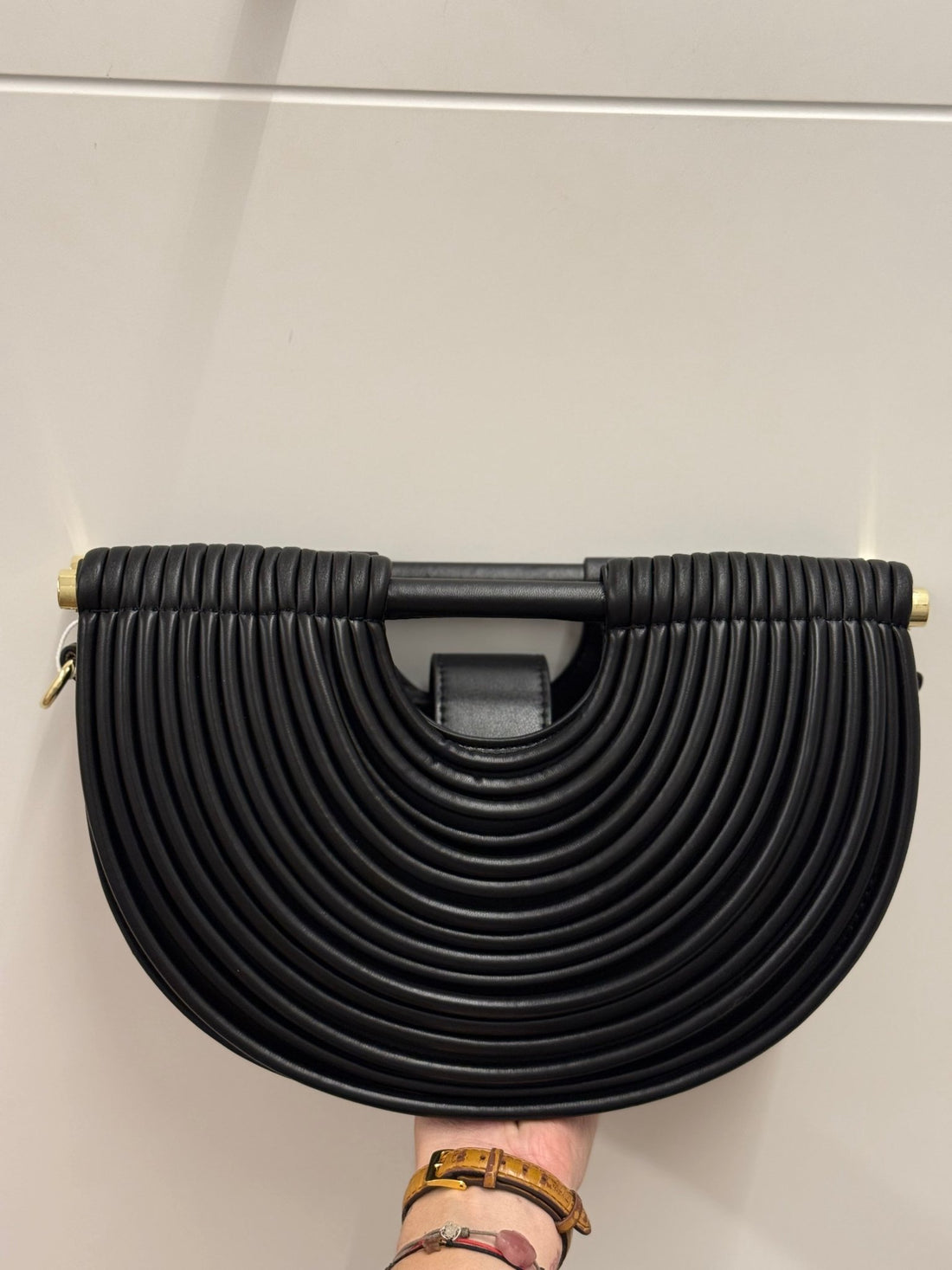 Sac a main anses noir - Léone