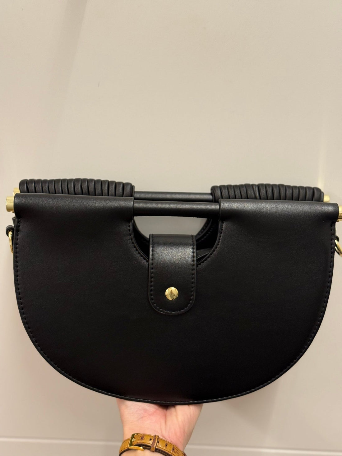 Sac a main anses noir - Léone