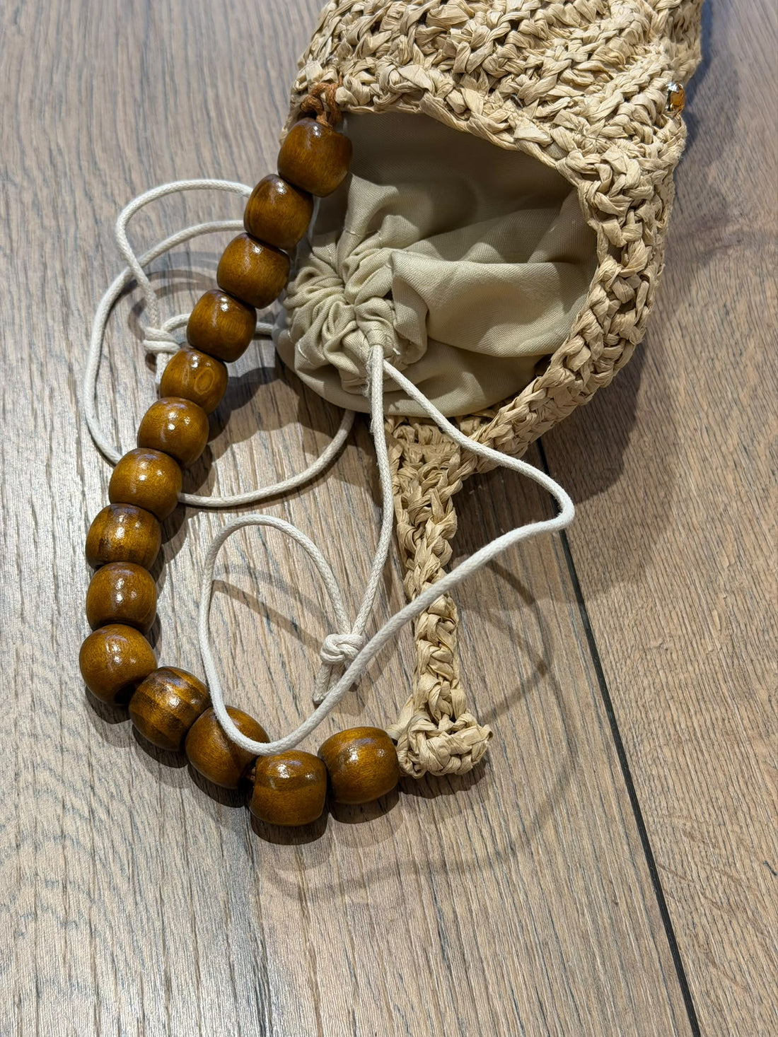 Sac coquillage tissé à la main - Léone
