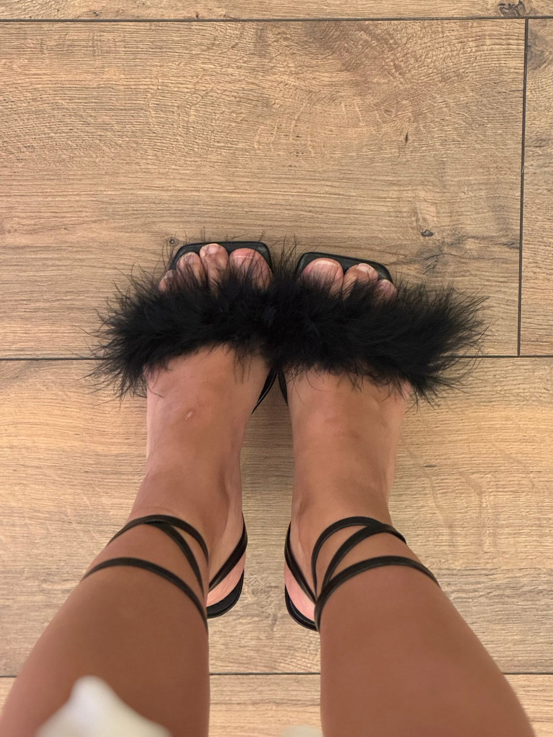 Sandales à talons noir - Léone