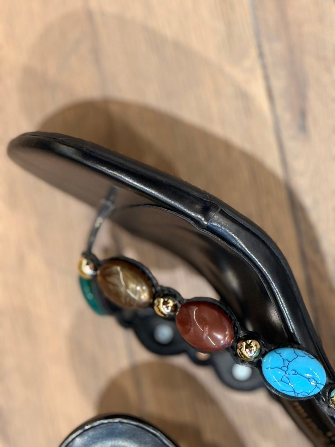 Sandales pierres a talon - Léone