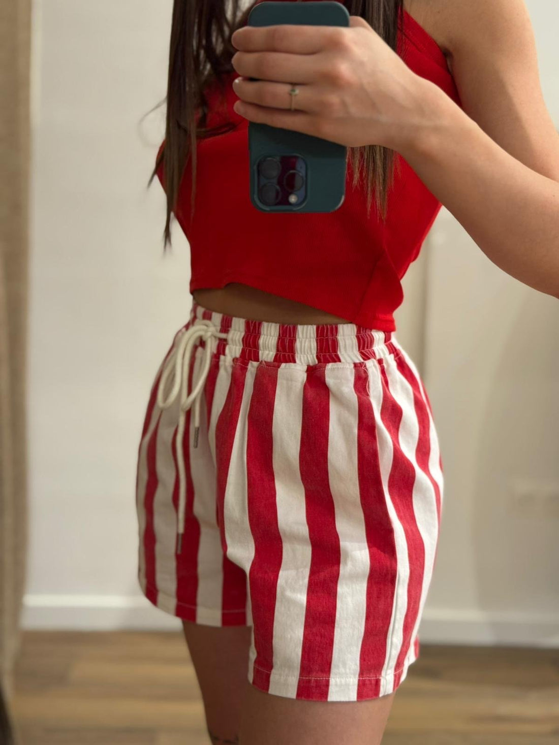 Short Bali rouge - Léone